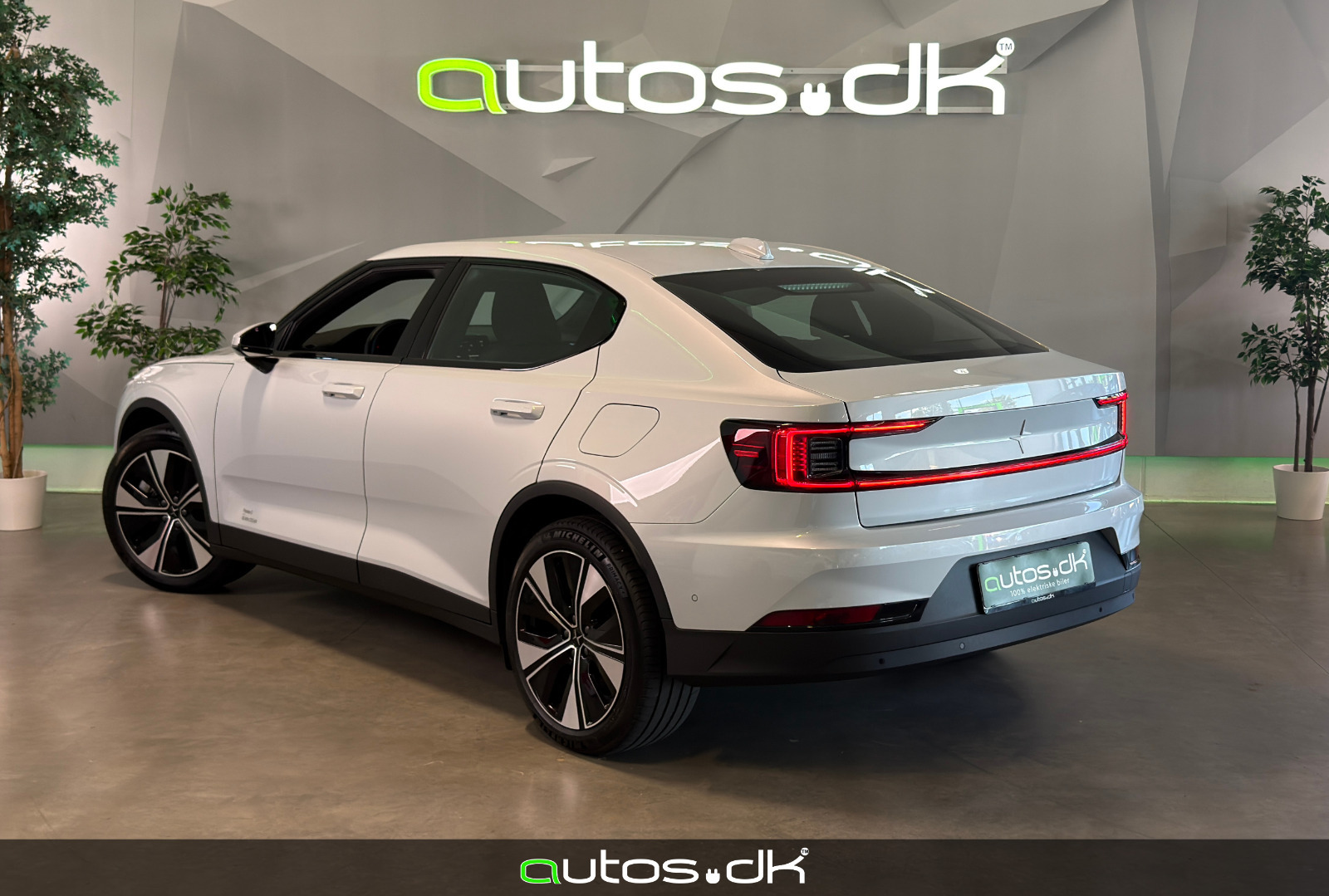 Hvid Polestar 2 fra 2024