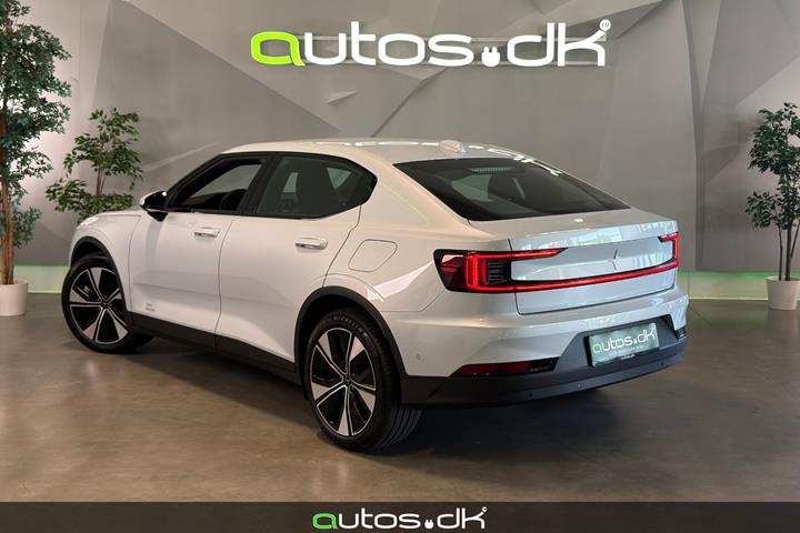 Hvid Polestar 2 fra 2024