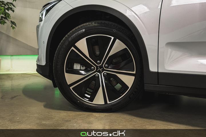 Hvid Polestar 2 fra 2024