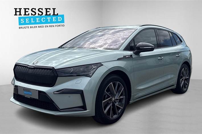 Sølv Skoda Enyaq fra 2025