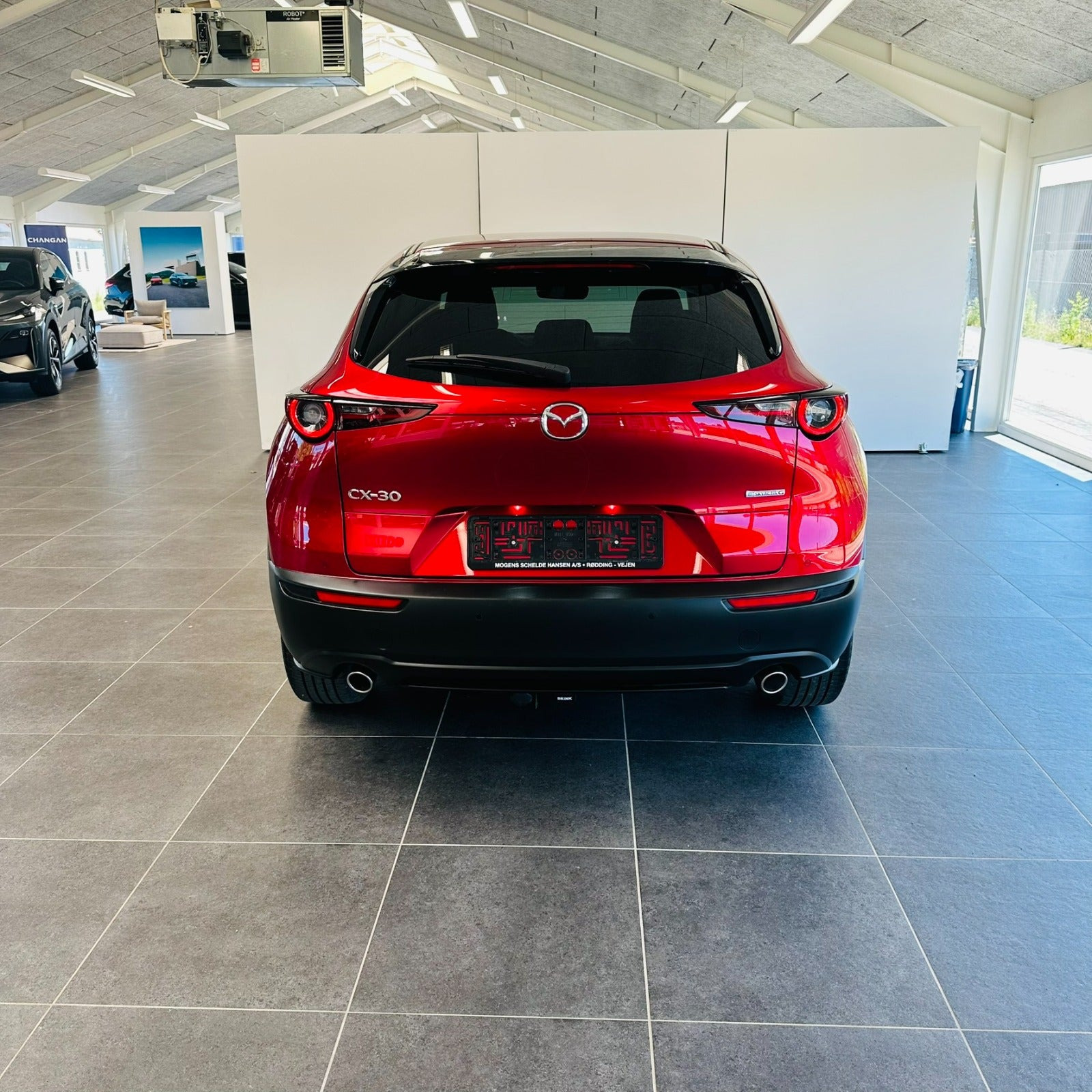 Rød Mazda CX-30 fra 2022