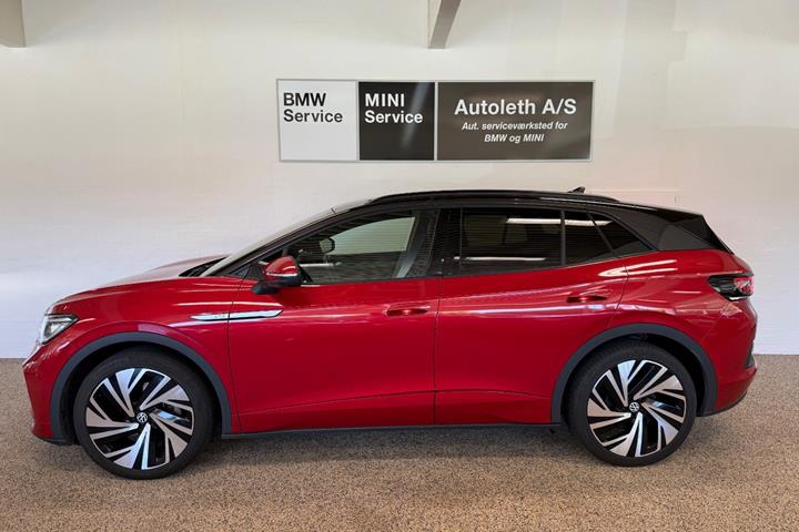 Rød VW ID.4 fra 2022
