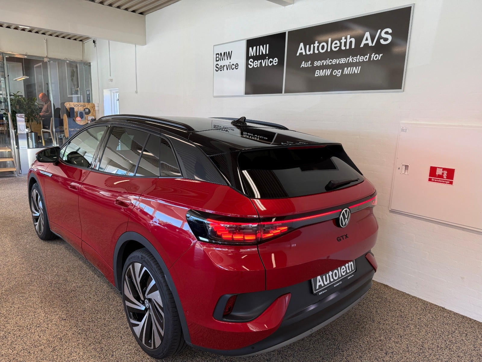 Rød VW ID.4 fra 2022
