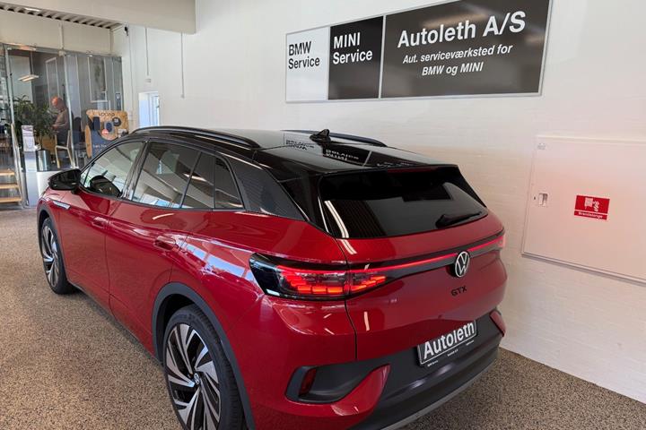 Rød VW ID.4 fra 2022
