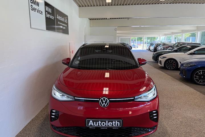 Rød VW ID.4 fra 2022