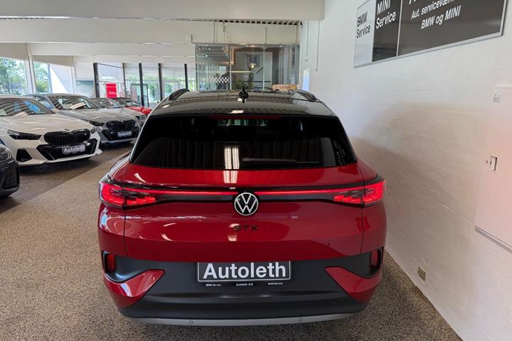Rød VW ID.4 fra 2022