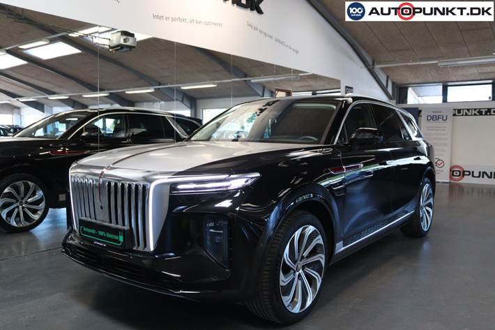 Sort Hongqi E-HS9 fra 2024