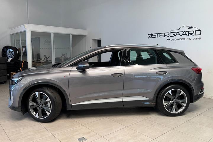 Grå Audi Q4 e-tron fra 2026