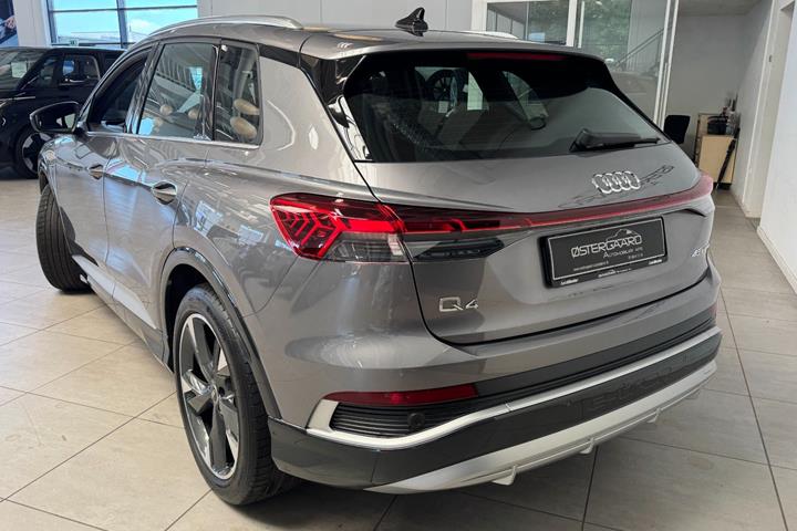 Grå Audi Q4 e-tron fra 2026