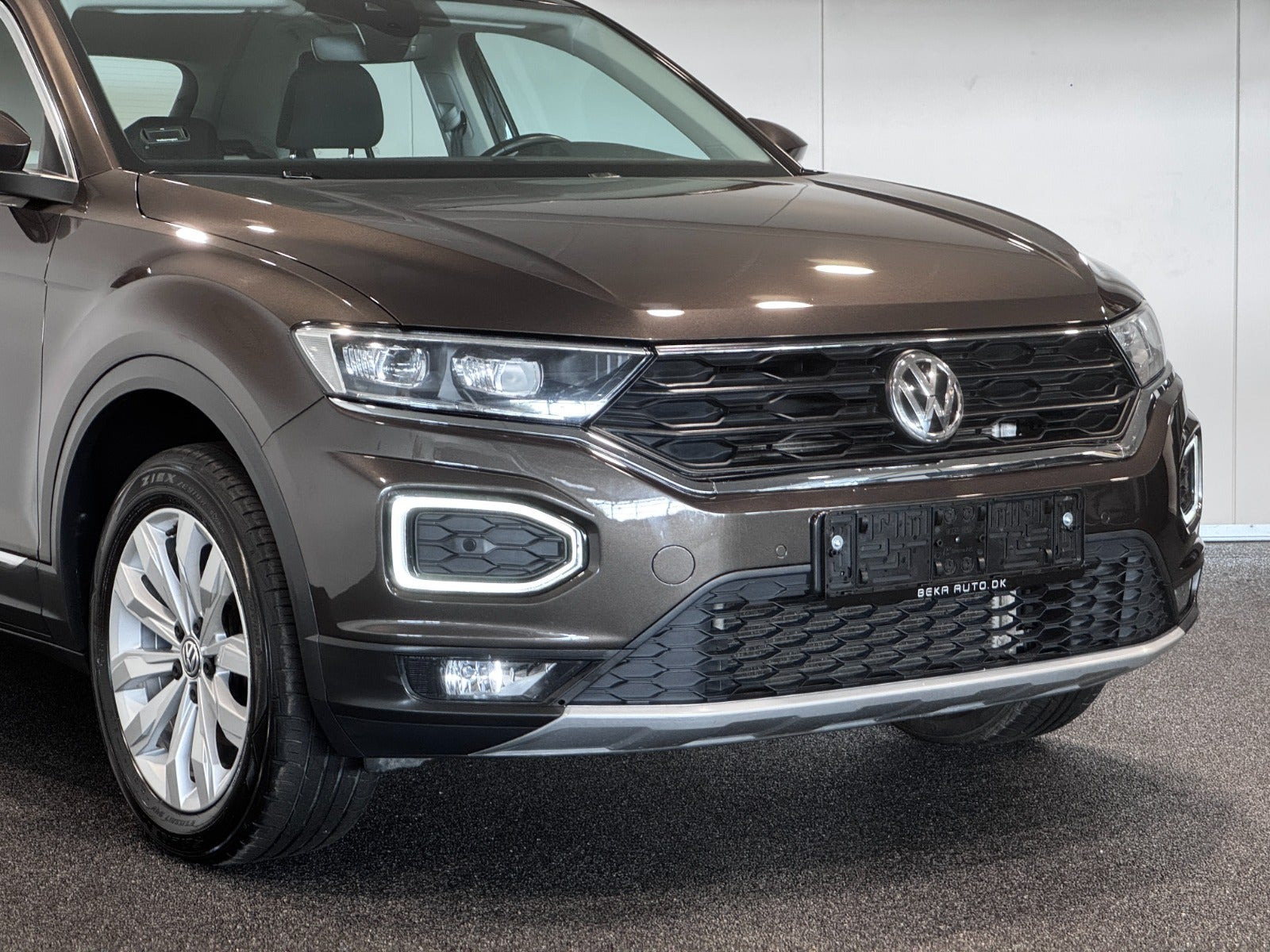 Brun VW T-Roc fra 2020