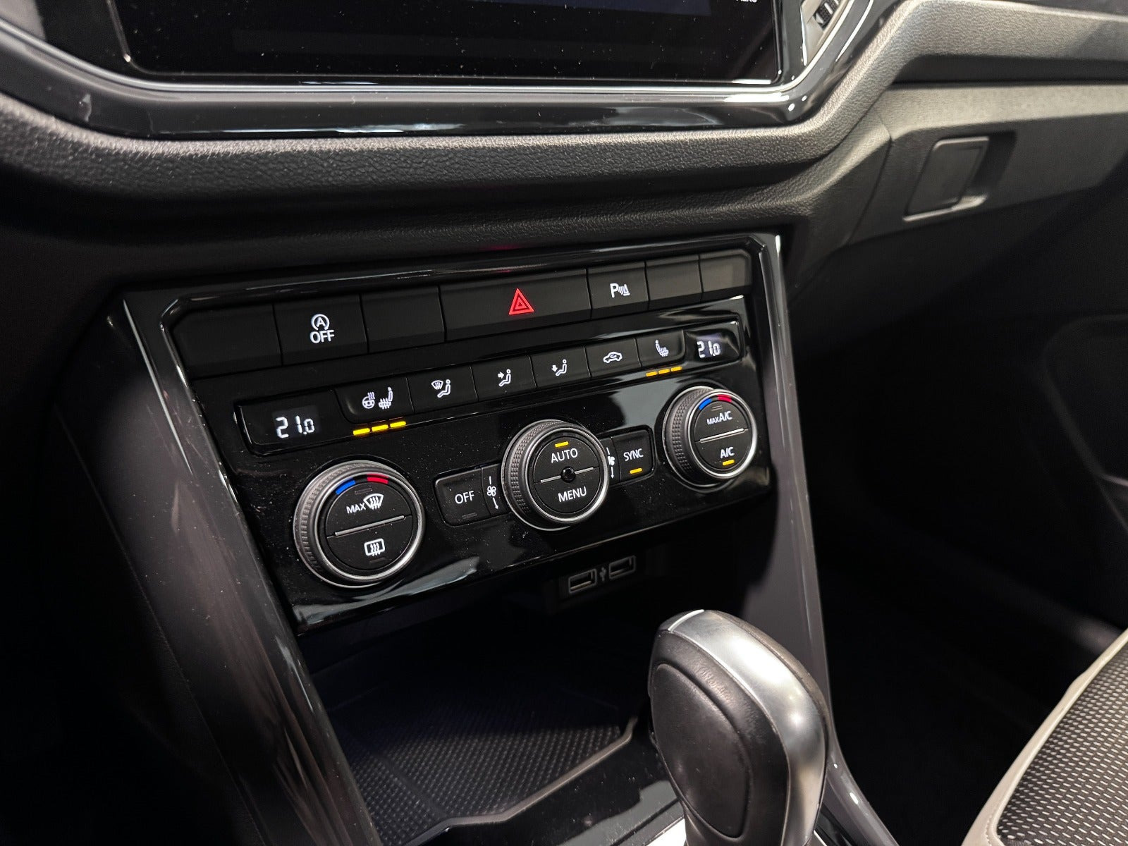 Brun VW T-Roc fra 2020