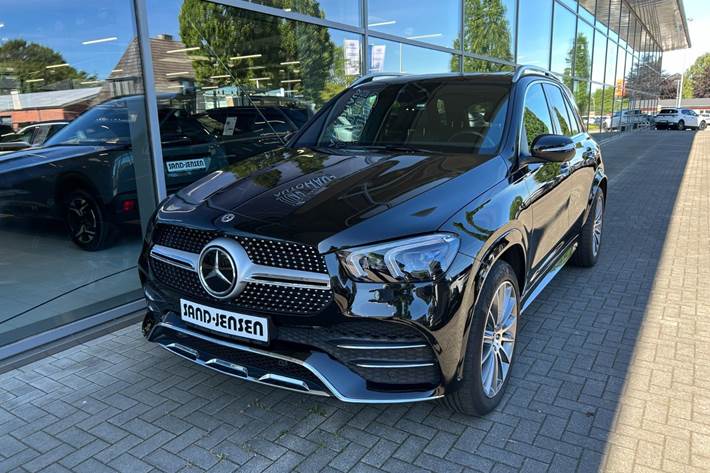 Sort Mercedes GLE350 d fra 2021