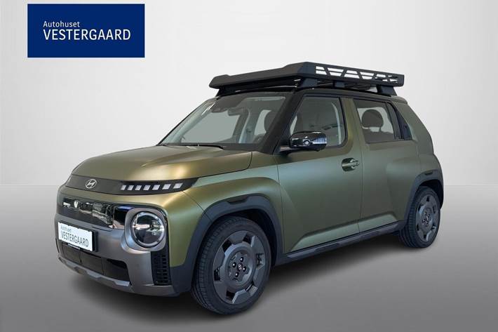 Grøn Hyundai Inster fra 2025