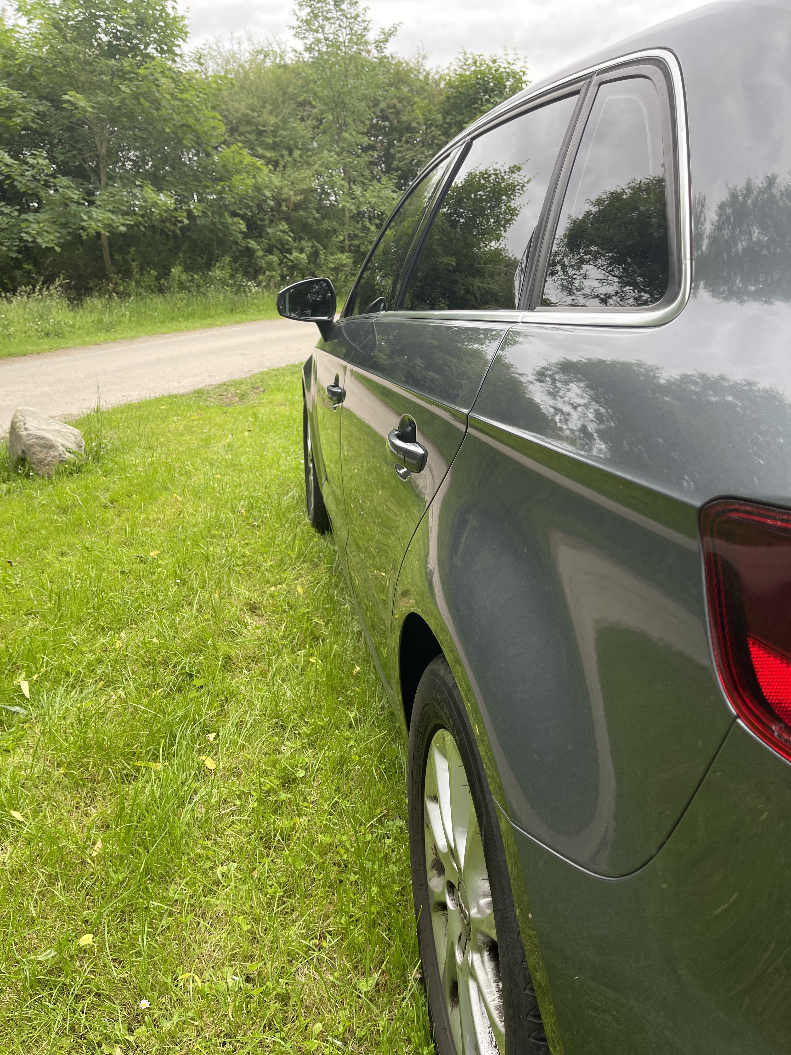 Grå Audi A3 Sportback fra 2014