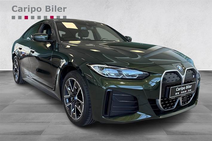 Grøn BMW i4 fra 2023