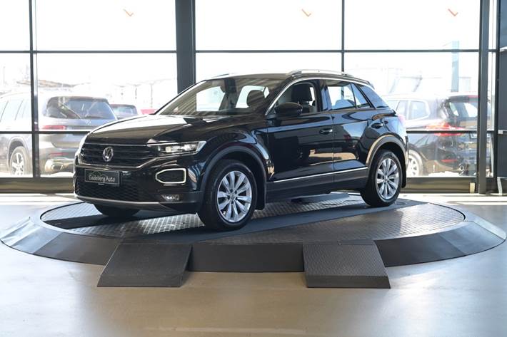 Sort VW T-Roc fra 2019