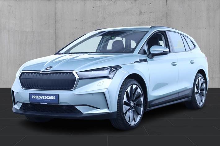 Grøn Skoda Enyaq fra 2021