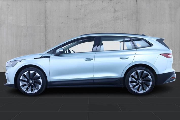 Grøn Skoda Enyaq fra 2021