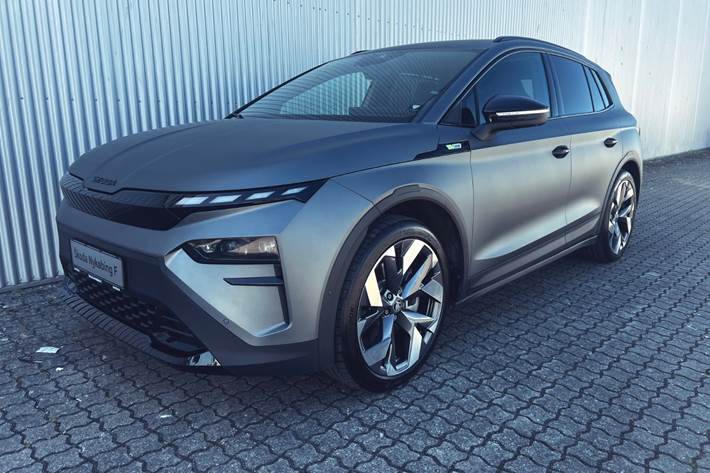 Grå Skoda Elroq fra 2026