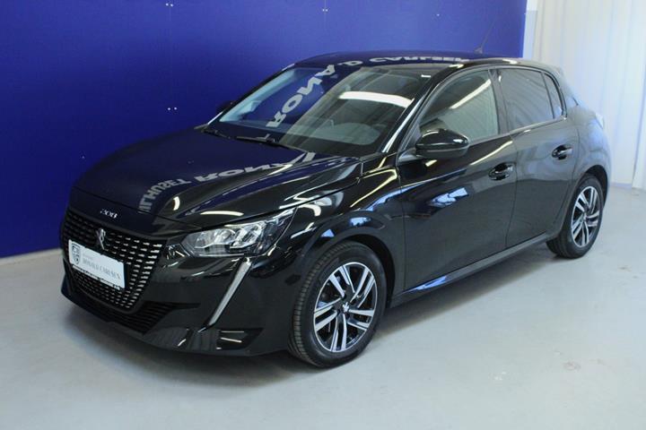 Sort Peugeot 208 fra 2023