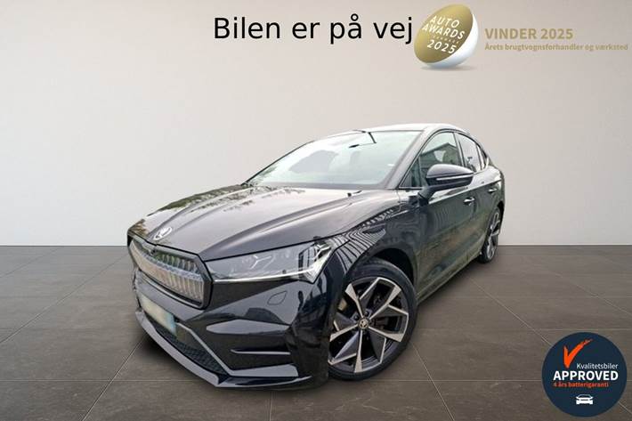 Sort Skoda Enyaq fra 2022
