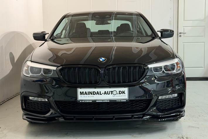 Sort BMW 530d fra 2018