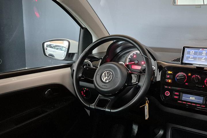 Hvid VW UP! fra 2014