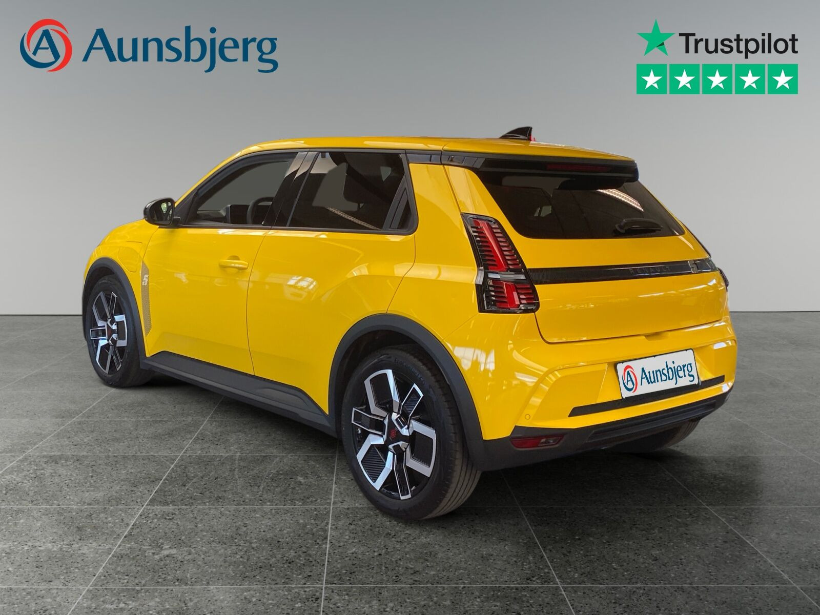 Gul Renault 5 E-Tech fra 2025