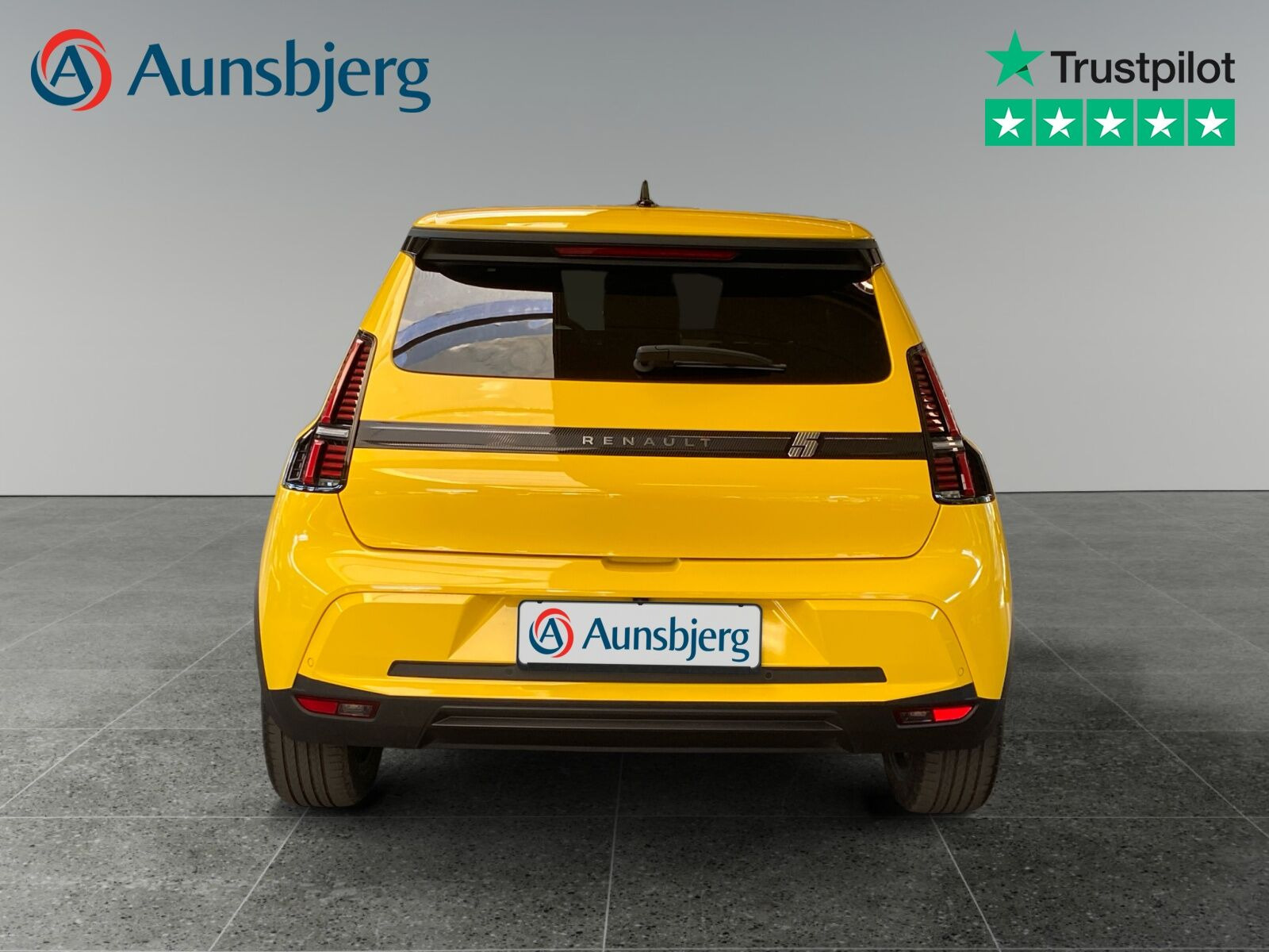 Gul Renault 5 E-Tech fra 2025