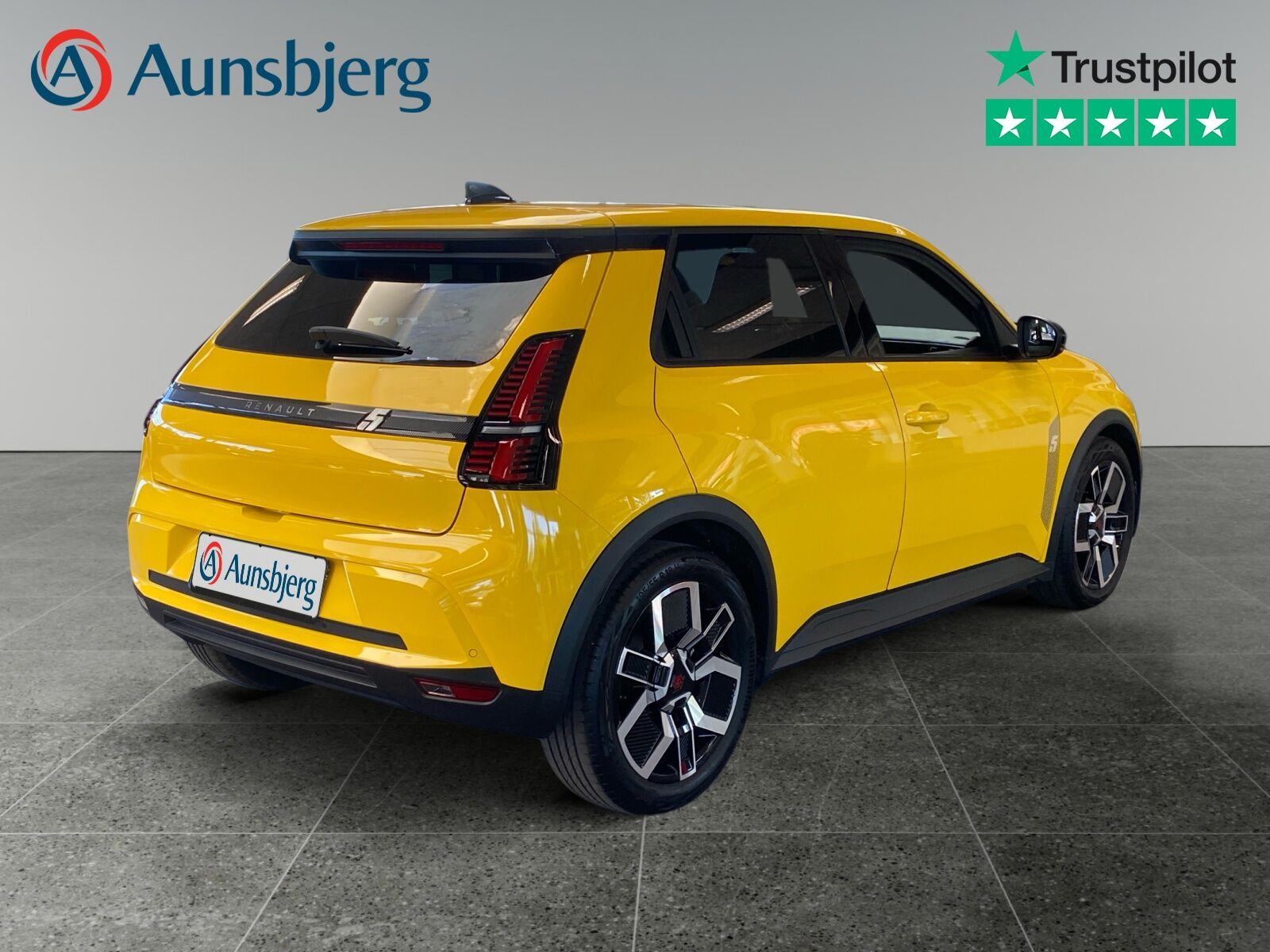 Gul Renault 5 E-Tech fra 2025
