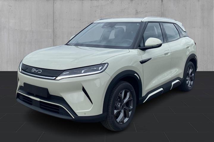 Grøn BYD Atto 2 fra 2025 set udefra