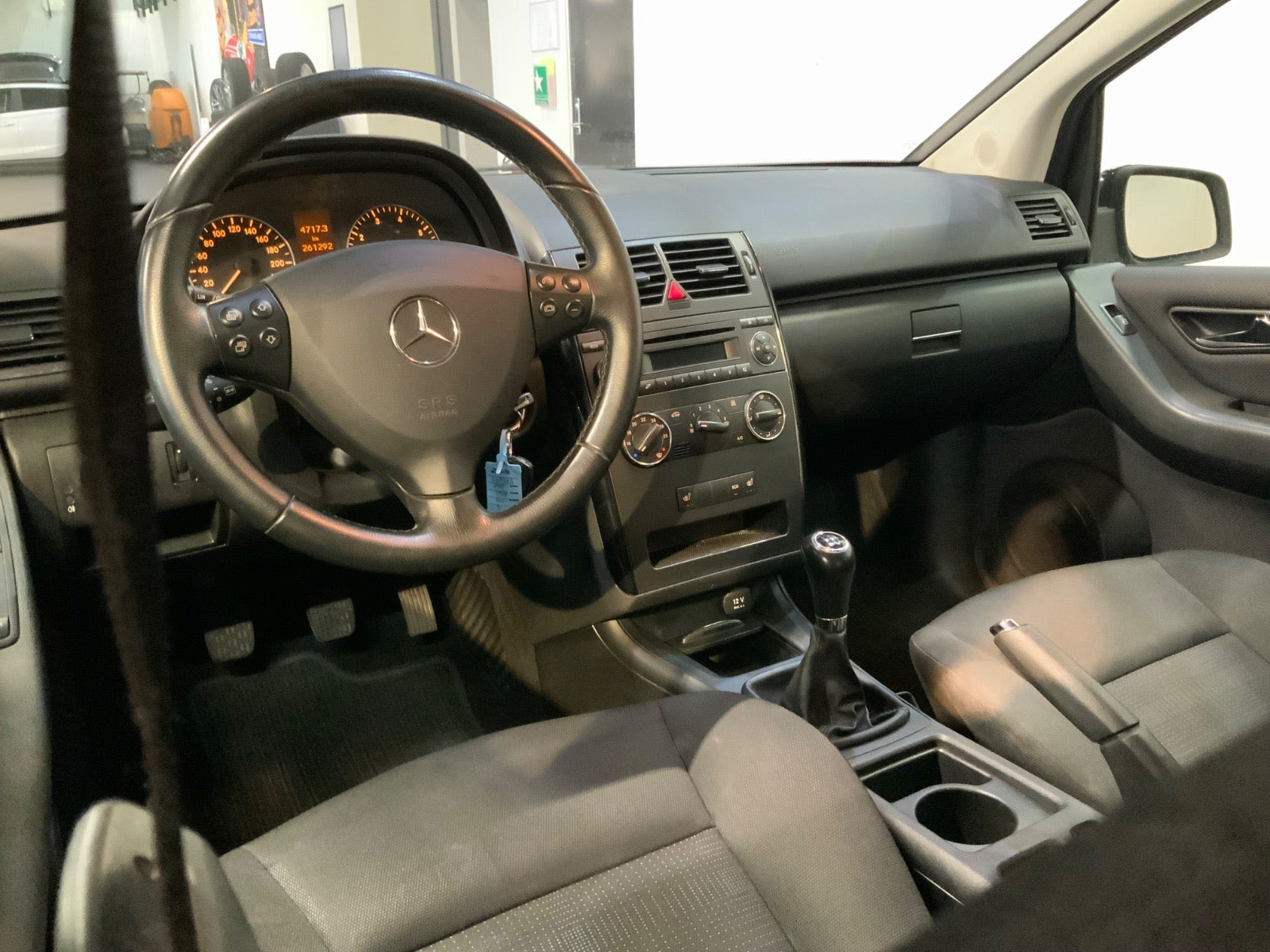 Sort Mercedes A160 fra 2012
