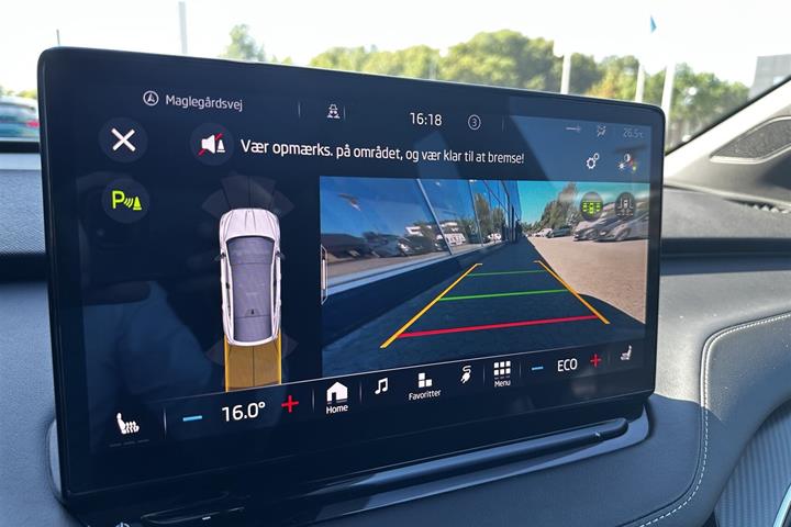 Sort Skoda Enyaq fra 2023