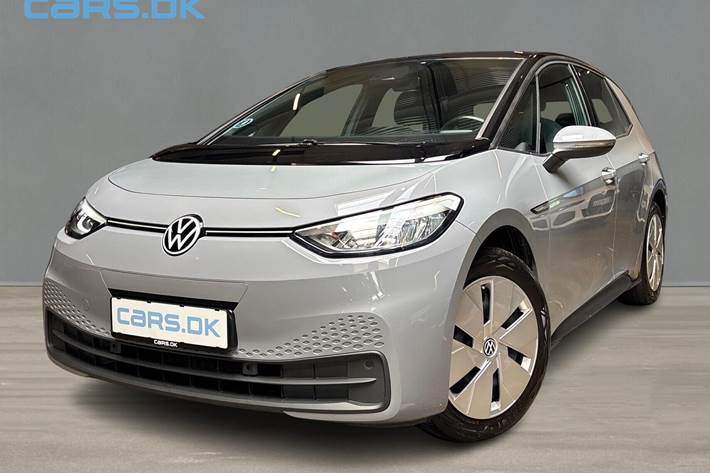 Grå VW ID.3 fra 2022 set udefra
