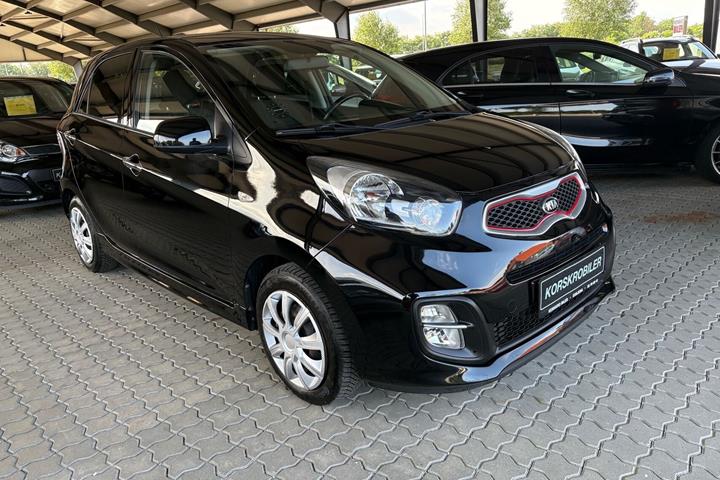 Sort Kia Picanto fra 2014 set udefra