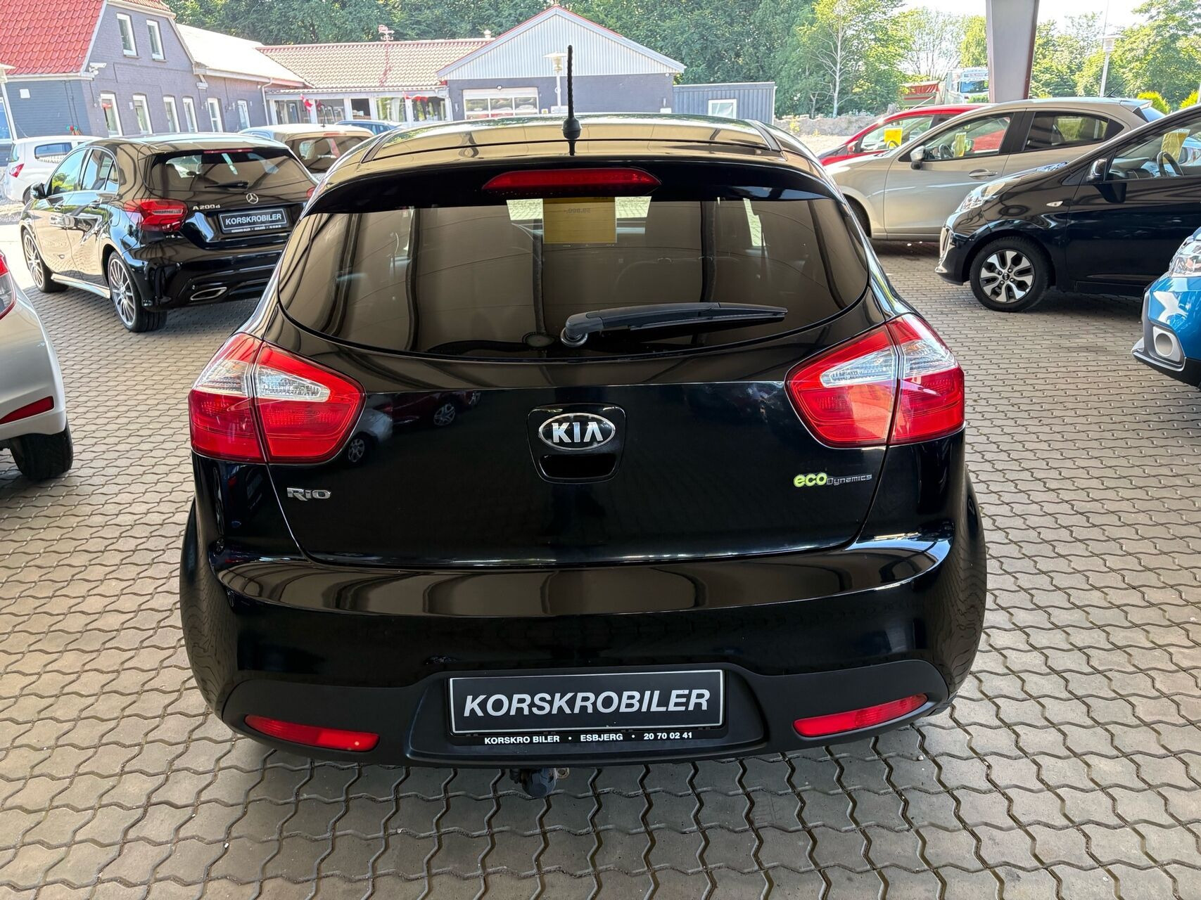 Sort Kia Rio fra 2014