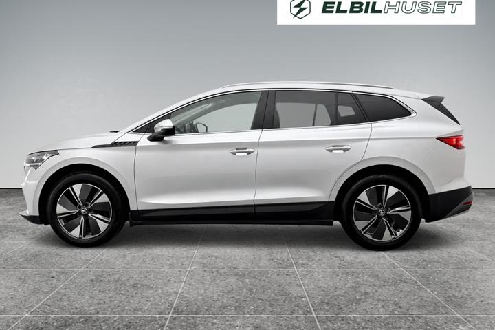 Grå Skoda Enyaq fra 2024