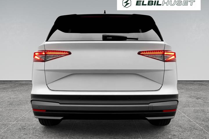 Grå Skoda Enyaq fra 2024