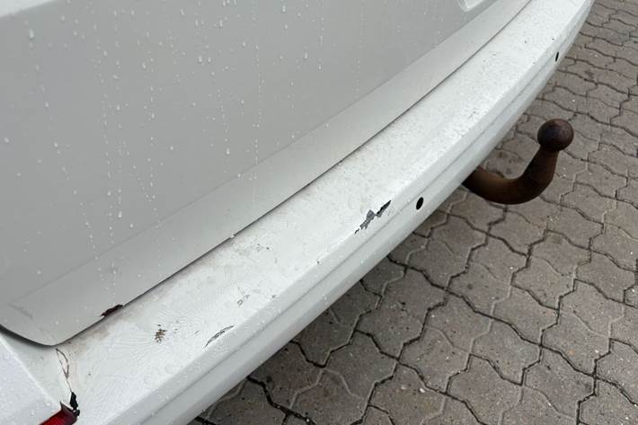 Hvid VW Transporter fra 2018