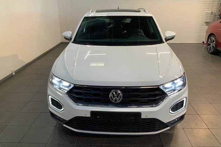 Hvid VW T-Roc fra 2020