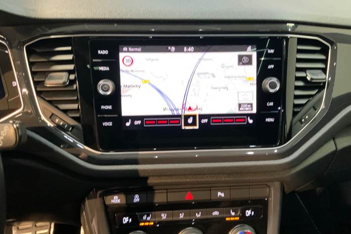 Hvid VW T-Roc fra 2020