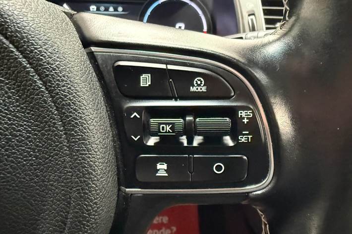 Blå Kia e-Niro fra 2019