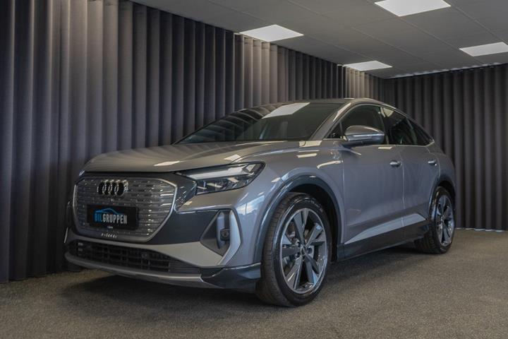 Grå Audi Q4 e-tron fra 2026