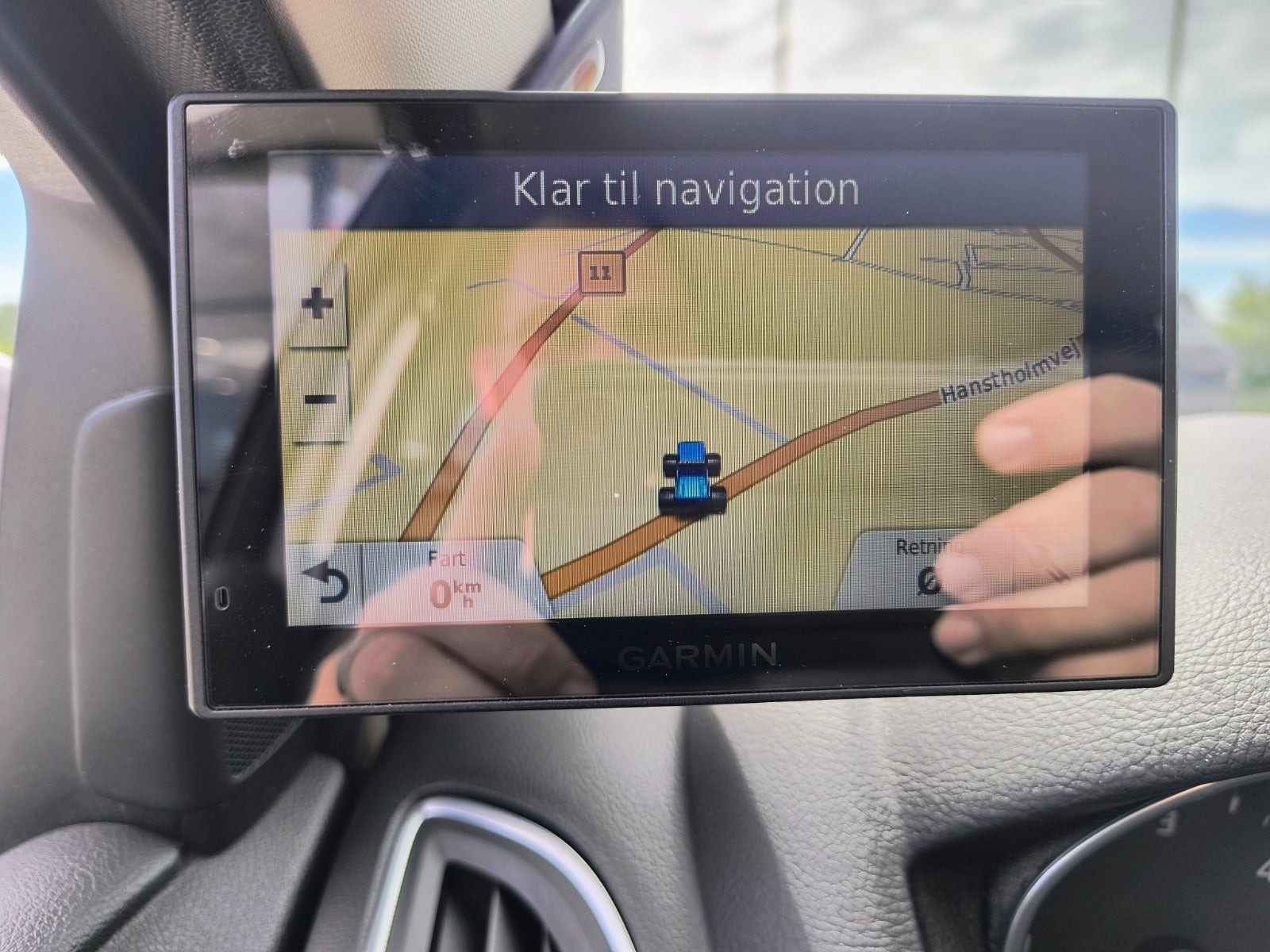 Grå Ford Focus fra 2014