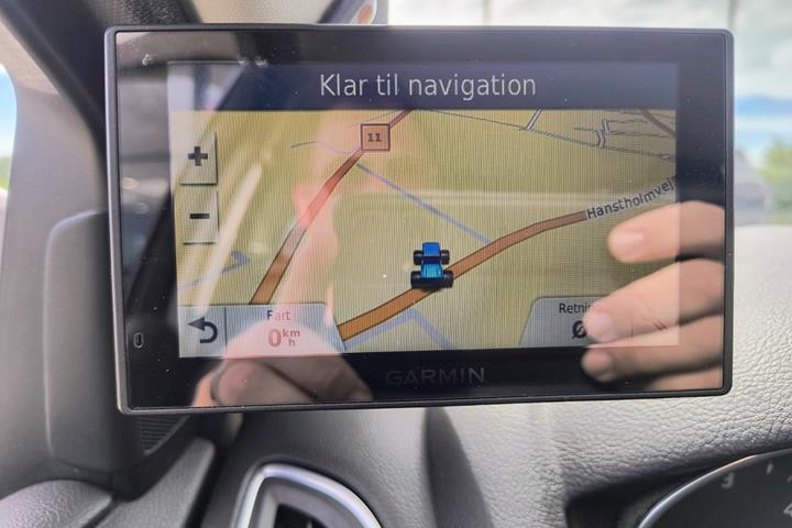 Grå Ford Focus fra 2014