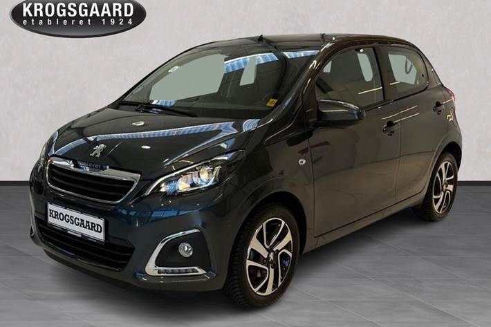 Grå Peugeot 108 fra 2021