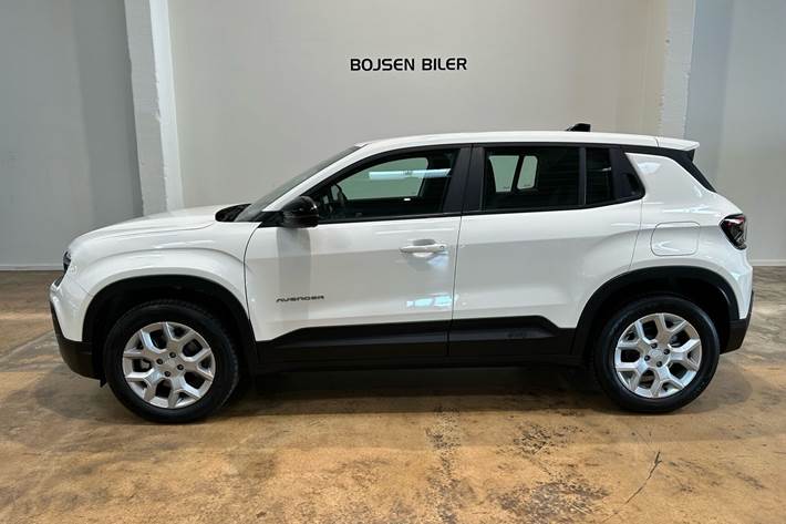 Hvid Jeep Avenger fra 2025