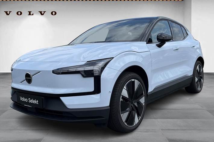 Blå Volvo EX30 fra 2025