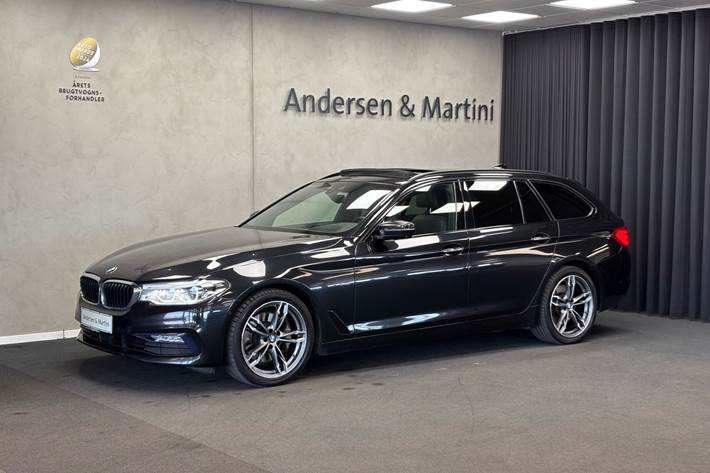 Sort BMW 530d fra 2017