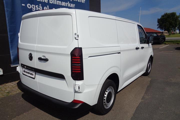 Hvid VW e-Transporter fra 2025